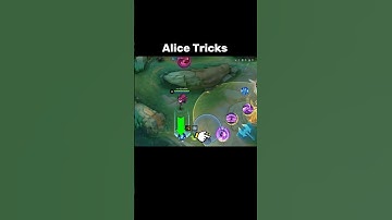 Alice Wall Tricks Tutorial Mobile Legends #ml2b #tutorial #mlbb #alice #shorts