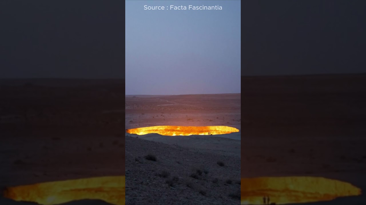 THIS FIRE Pit Has Been Burning Since 1971… and No One Can Stop It 😱 