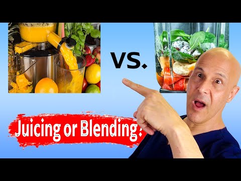 Juicing Or Blending...The Healthiest For Your Body! Dr. Mandell