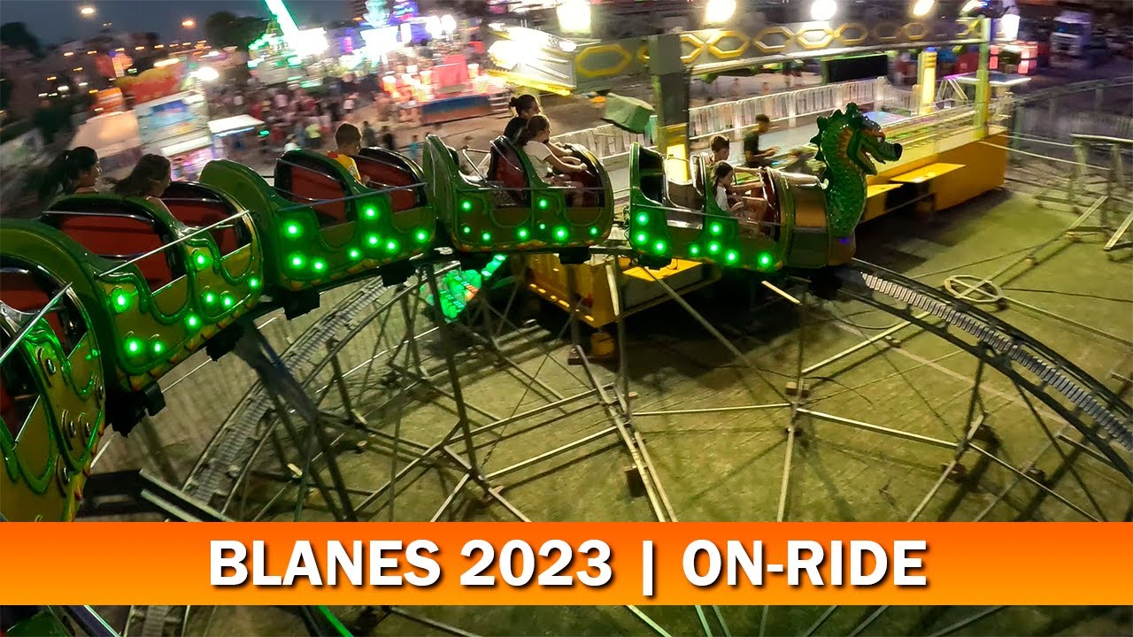 SUPER DRAGÓN PALACIOS | ON-RIDE POV | Blanes 2023 - Ferias A TOPE