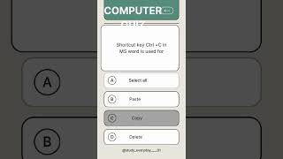 #computer #mcqquestion #allexam #viralvideo #viralshorts #nielitolevel #like #share #subscribe