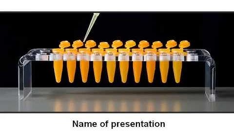 Laboratory Studies PowerPoint Template by PoweredTemplate.com