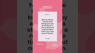 GOAL NextGen Presents Cards for Humanity, a Card Game for People Who Care About the Future.