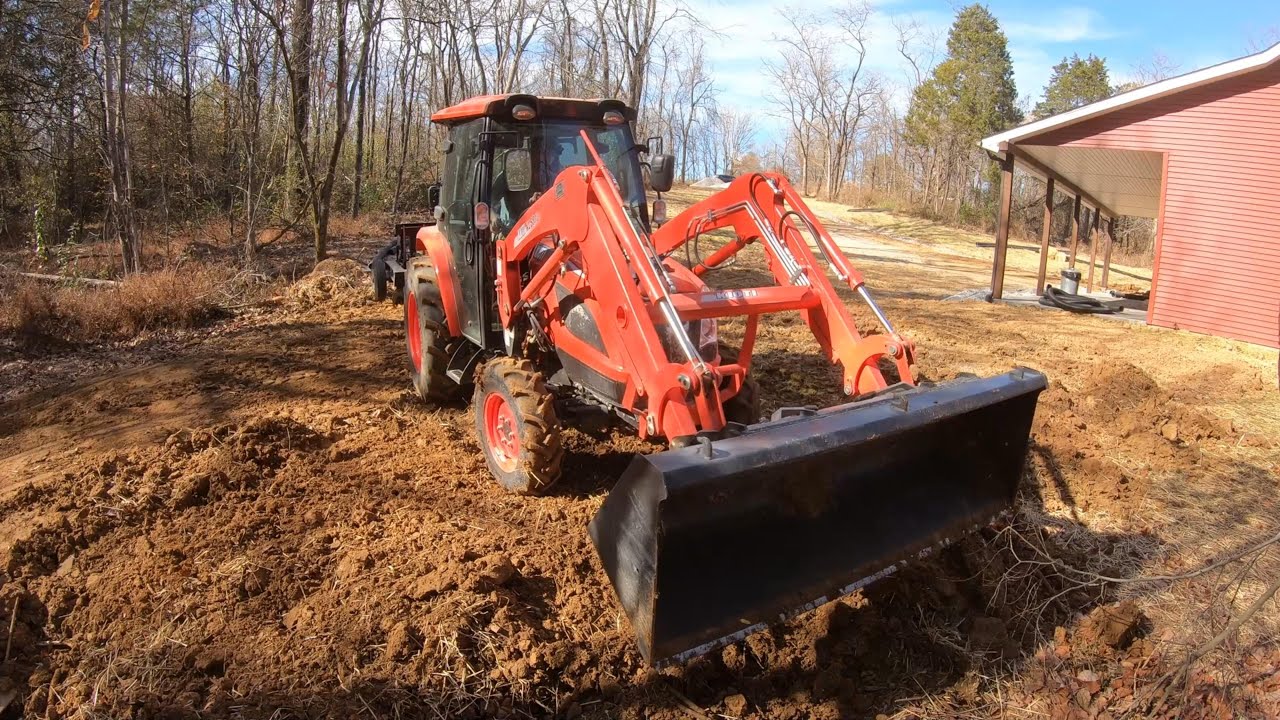 DIY Excavation of hillside & trenching drain tiles and gutter drains