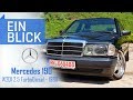 Mercedes-Benz 190 2.5 TurboDiesel (1988) - Wie reagiert ein 190er auf ZU VIEL Ladedruck?