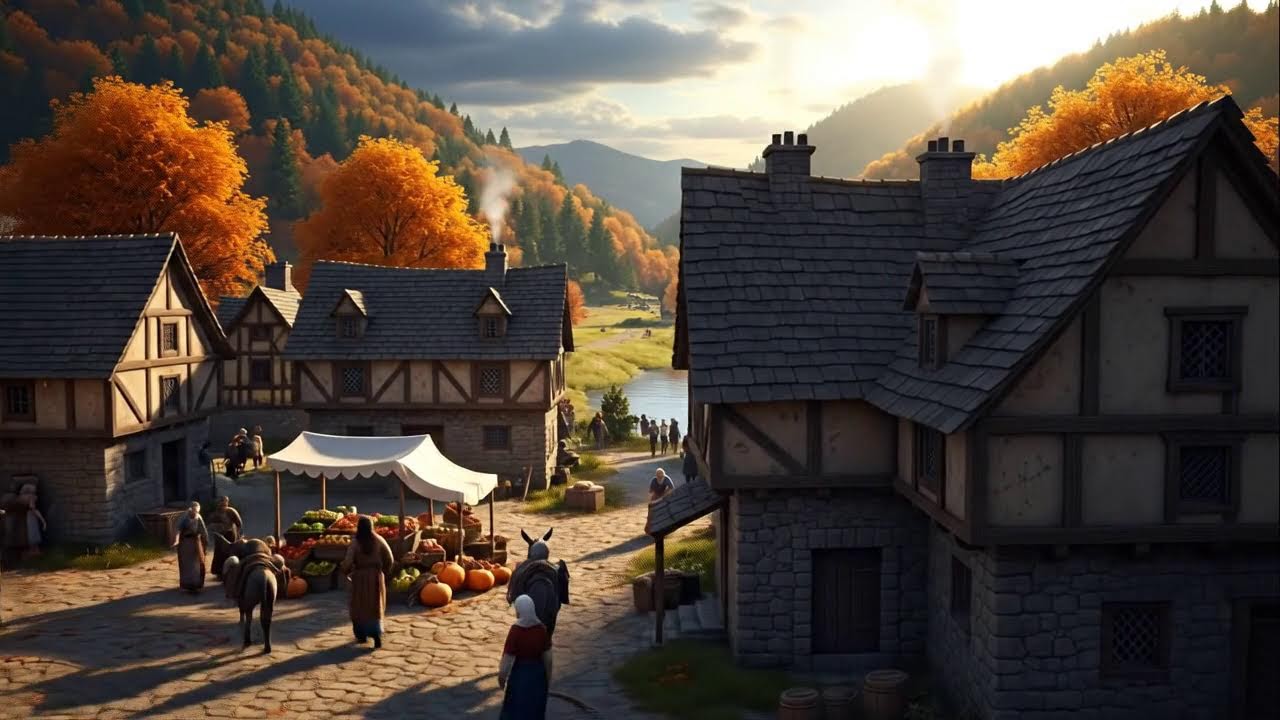 Medieval Music 24 Hour Sleep Music | Fantasy Instrumental