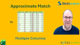 Approximate Match Based on Multiple Columns (Power Query)