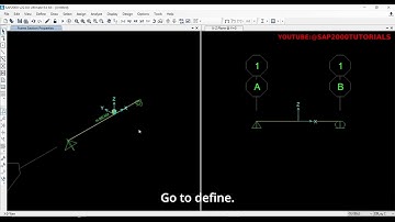 SAP2000 Tutorials Lesson 1 | Simply Supported Beam (Beginner Guide)