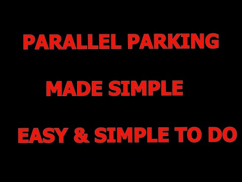 How To Make A Parallel Parking To Pass your Road Test Once #MakeAParallelParkingToPassYourRoadTest