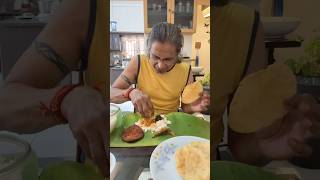 Eating spicy mathi fish curry &amp; king chilly masala tawa fry with onion rings #pixel9pro