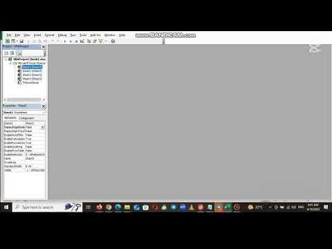 How to access visual basic function on Excel - YouTube