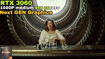 Enemies Unity demo RTX 3060 Medium 1080P RTX ON/OFF Ryzen 5 5600 (Next Gen Graphics )