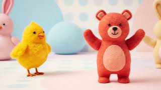 Watch The Silly Rabbit, Chicken & Bear Dance Together