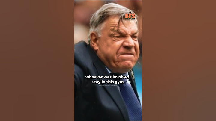 Sam Allardyce’s Hilarious Reaction To West Ham Pub Fight 😂