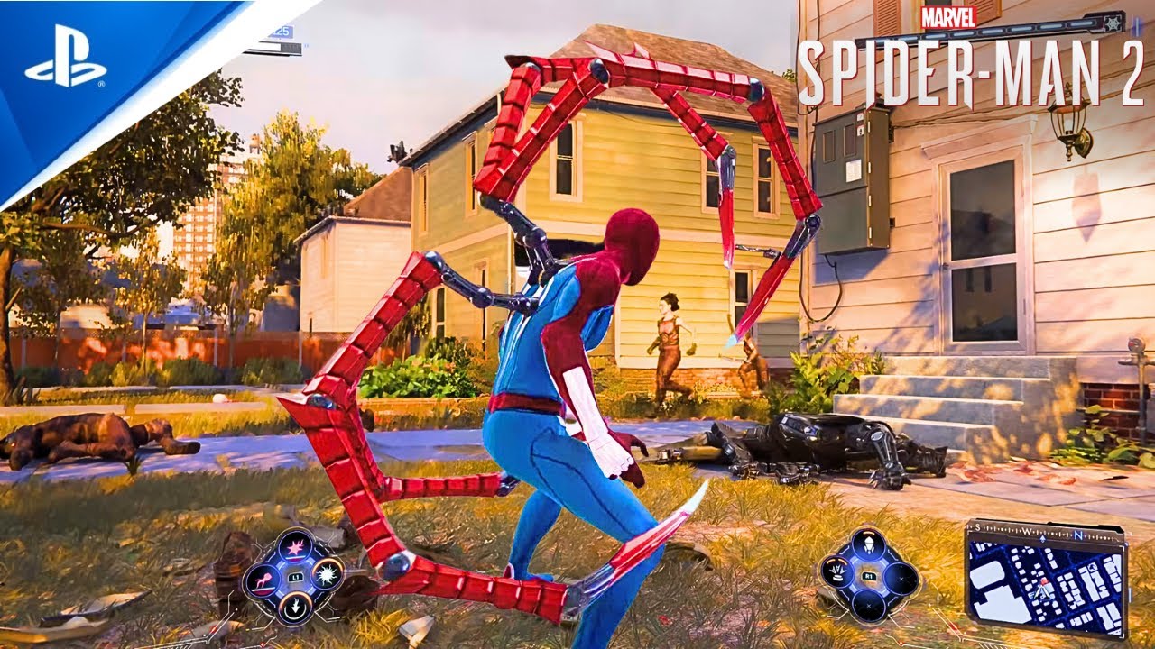 Spider-Man 2 footage showcases gameplay, reveals two classic villains