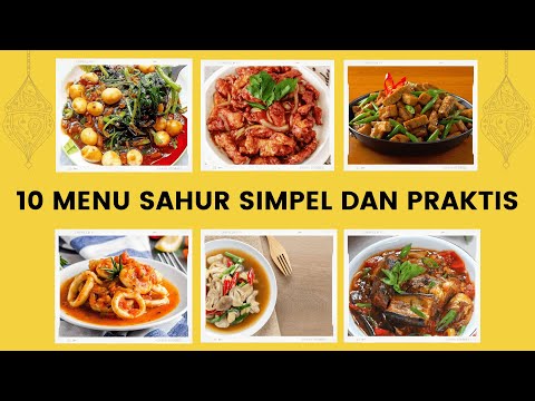 Cara Membuat 10 MENU SAHUR SIMPLE DAN PRAKTIS Yang Mantap