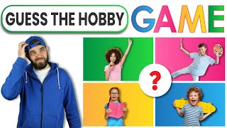 Hobbies Guessing Game | English Vocabulary | English Activity for Kids