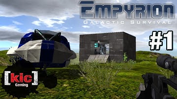 Empyrion Galactic Survival 3.5.1 single player - S2 Ep 1 - Building a base, pt 1 - Let