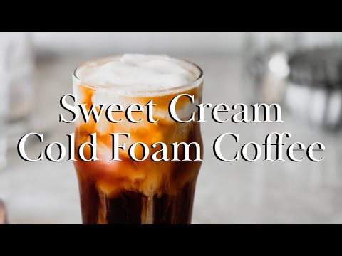 The Simple Perfection of Cold Foam