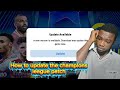 So Aktualisieren Sie Den Efootball Champions League Patch