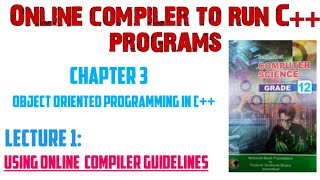 How to use online compiler for C++ programming #programming #12thcomputerscience screenshot 4