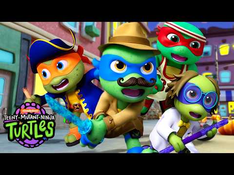 Teeny Turtles Stop a Halloween Heist! 🎃 | TEENY MUTANT NINJA TURTLES | Episode 11: The Ninja Wand 🪄