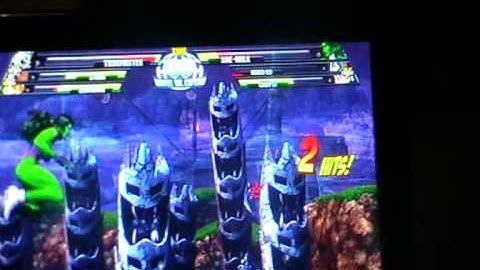 Marvel vs Capcom 3 storm/dormammu/taskmasters vs she- hulk/chun-li/hsien-ko