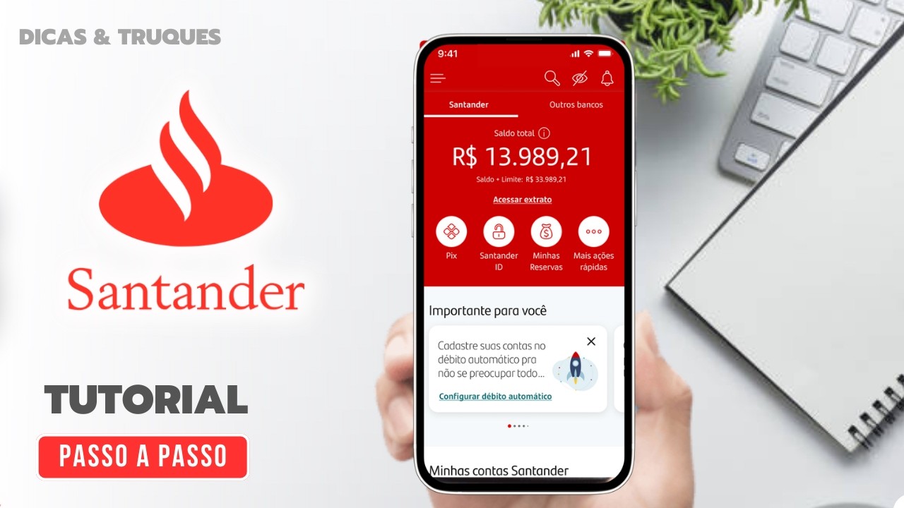 Como habilitar o pagamento por aproximação no App Santander - YouTube