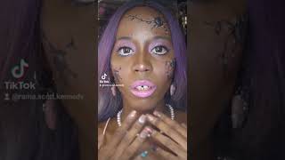 broken doll makeup tiktok viral halloween2023 transition trend