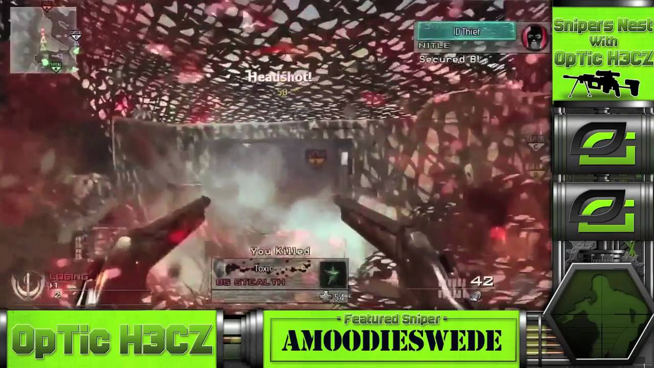 H3CZ- WEEK 2 Prt 1- Snipers Nest- aMOODIEswede interview- Powered by Evil Controllers