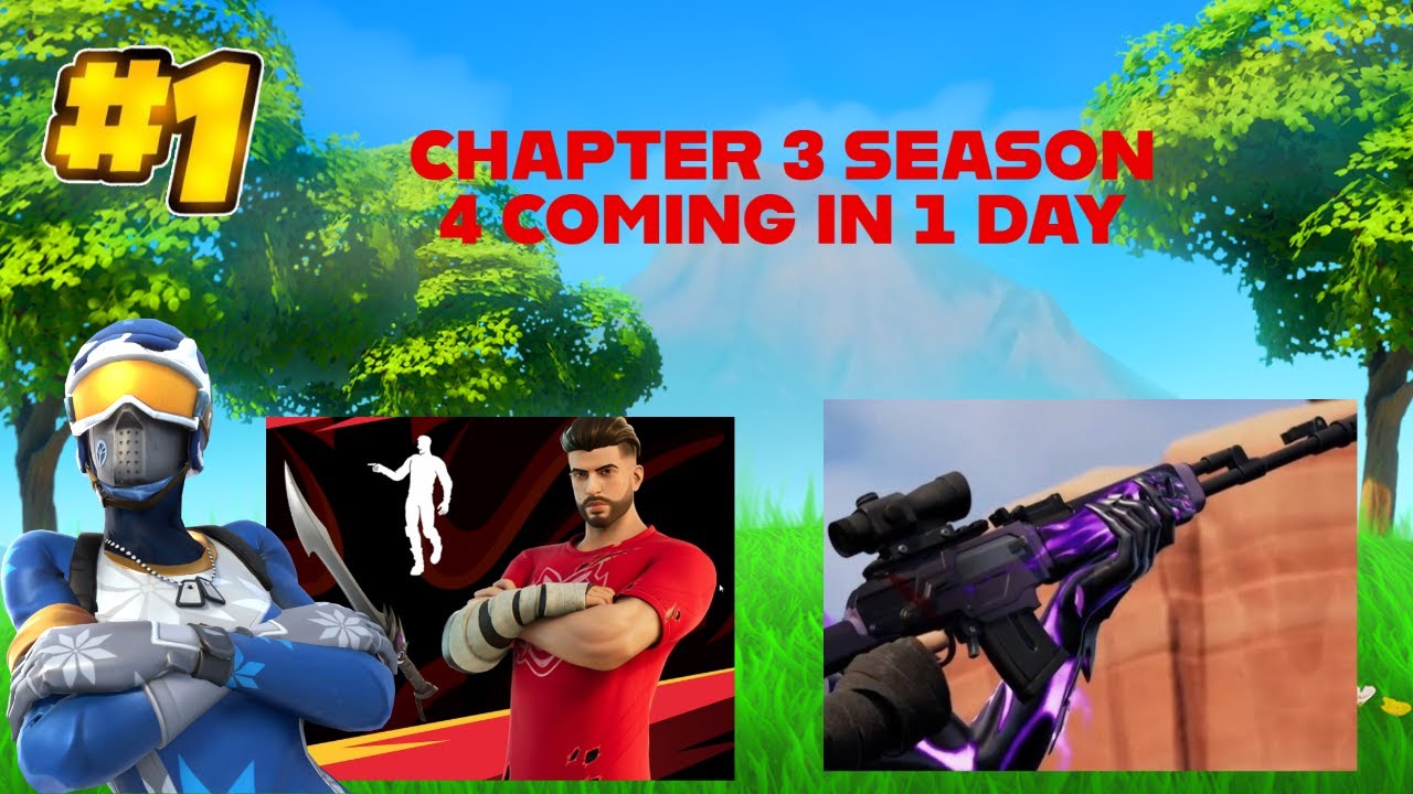 🔴 NEW FORTNITE SEASON 4 COUNTDOWN LIVE!!!! - YouTube