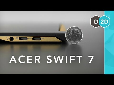 Acer Swift 7 Review - The Thinnest Laptop Ever!