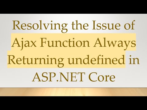 Resolving the Issue