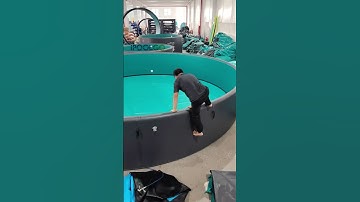 IPOOLGO Giant inflatable above ground pool customization according to your needs ✅🤝🏊‍♀️
