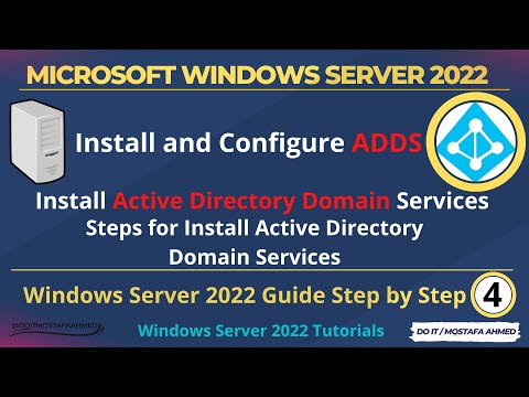 Windows Server 2022. Steps for Install and Configure Active Directory Domain Services  (ADDS)