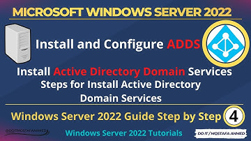 Windows Server 2022. Steps for Install and Configure Active Directory Domain Services  (ADDS)