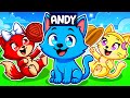 Having A KITTEN FAMILY In a Roblox!