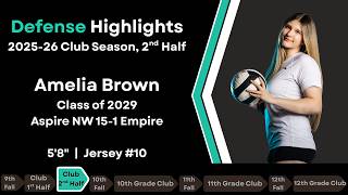 2025-26 Club Season - 2nd Half - Defense Highlights, 1 Minute with Background Music
