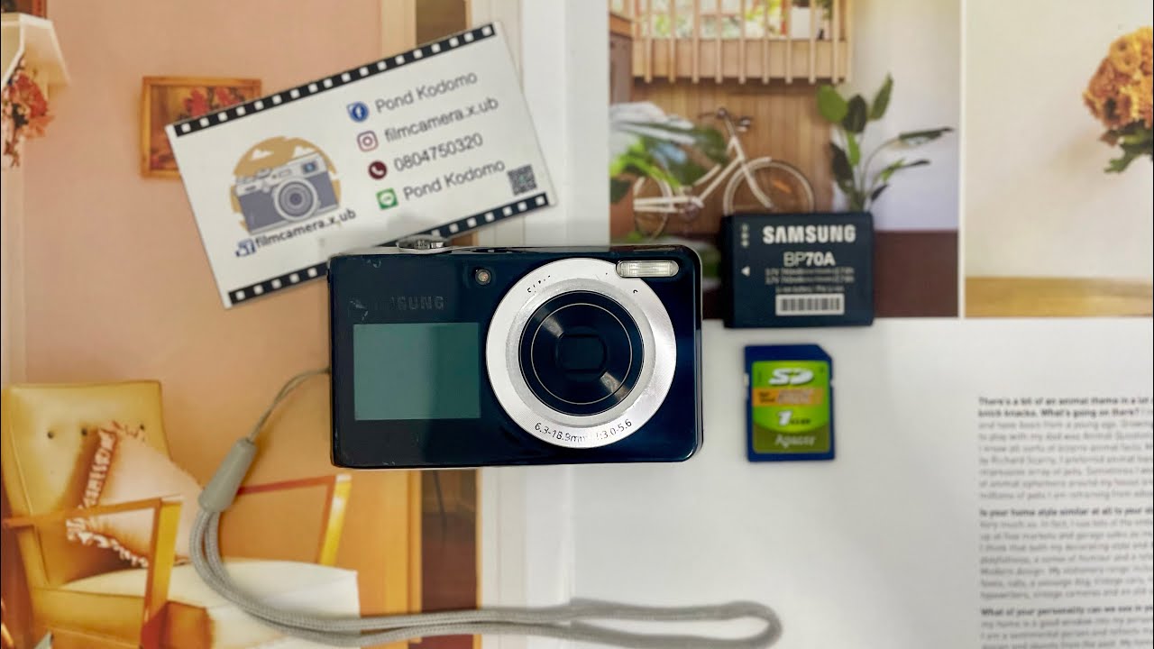 กล้องดิจิตอล samsung PL101 📸รีวิวกล้องby filmcamera.x.ub - YouTube