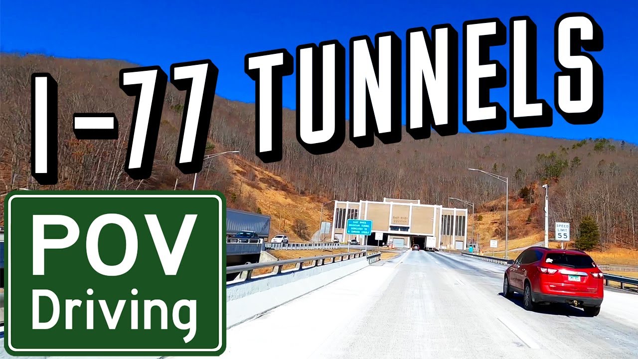 I77 north Driving thru Tunnels in Virginia YouTube