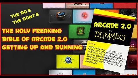 Arcade 2.0 Holy Bible The Do