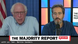 BERNIE ON MAJORITY REPORT CROWLEY ON MSNOW COUNT BINFACE INTERVIEW