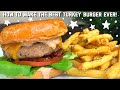 HOW TO MAKE THE BEST TURKEY BURGER EVER! *WITH TRUFFLE PARMESAN FRIES*