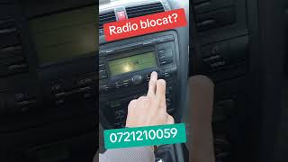 Recuperare cod radio auto pierdut? Găsește-l ușor Audi A4 VW Passat Renault Clio Fiat Punto Chrysler