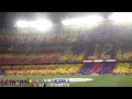 FC Barcelona 2 - Real Madrid 1 - Himne del Barça a Capella