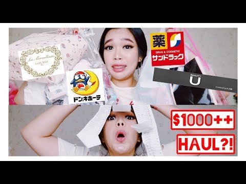 $1000++ HAUL?! - Ultimate Japan Haul (Bahasa) | Kikuchi Leyka