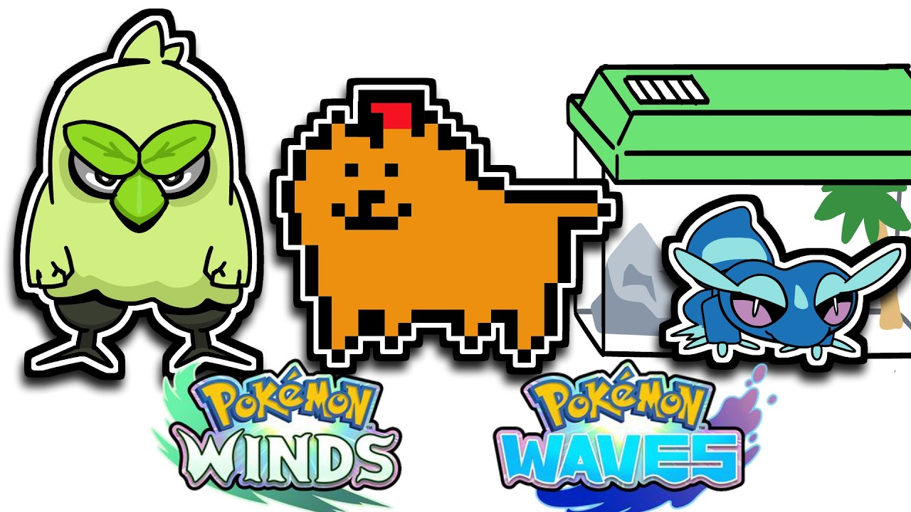 Pokemon Winds and Waves Starters - YouTube