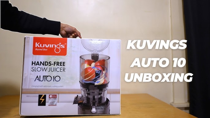 Kuvings REVO830 Cold Press Juicer – First Look - UK Juicers™