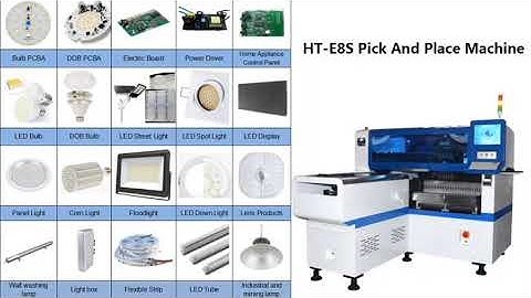 Multifunctional SMT mounter HT-E8S