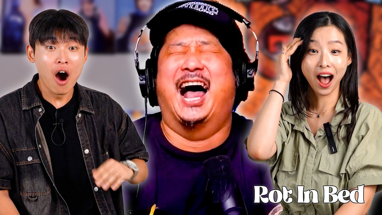 If it’s okay..may I laugh a little..? First time Koreans React to Spicy America Comedys | Rot In Bed